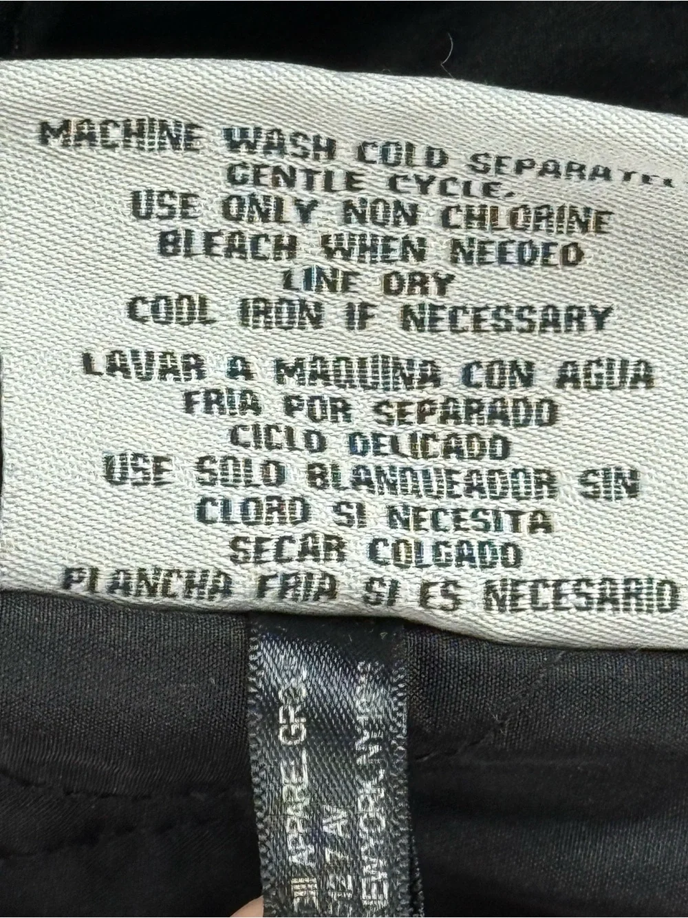 Levi’s Women’s Black Quilted Utility Field Jacket Size M